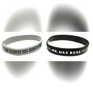 Scentsy Mr. Wax Boss ~ Scentsy Bro Silicone Bracelet Set